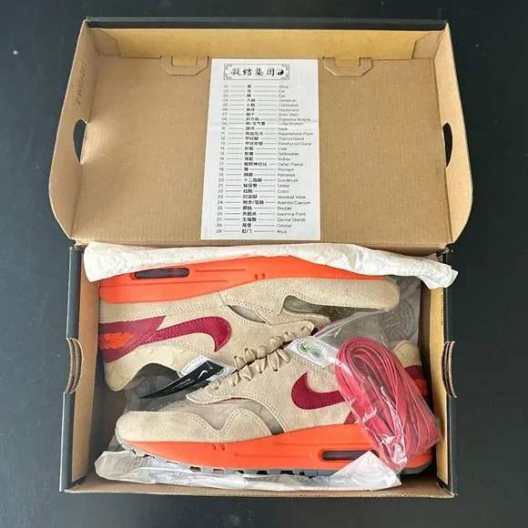 Nike CLOT x Air Max 1 'Kiss of Death' 2021 - Picture 5 of 16